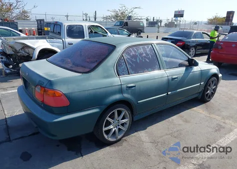 2000 Honda Civic Lx from USA, damaged, VIN 2HGEJ6579YH586430